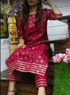 LV New Designer Cotton Daily Wear Women Cotton Kurti Pant Collection